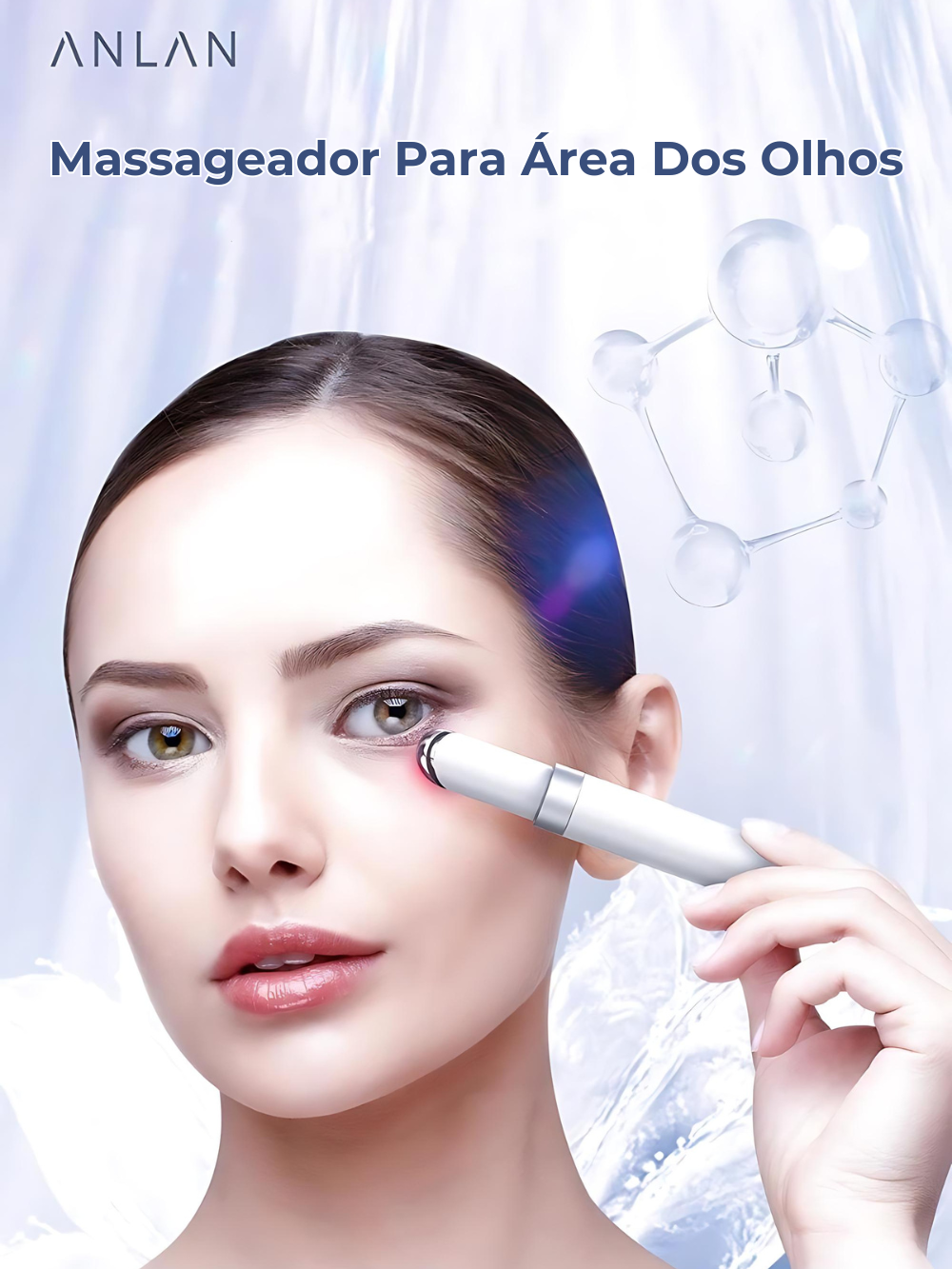 Massageador Para Área Dos Olhos